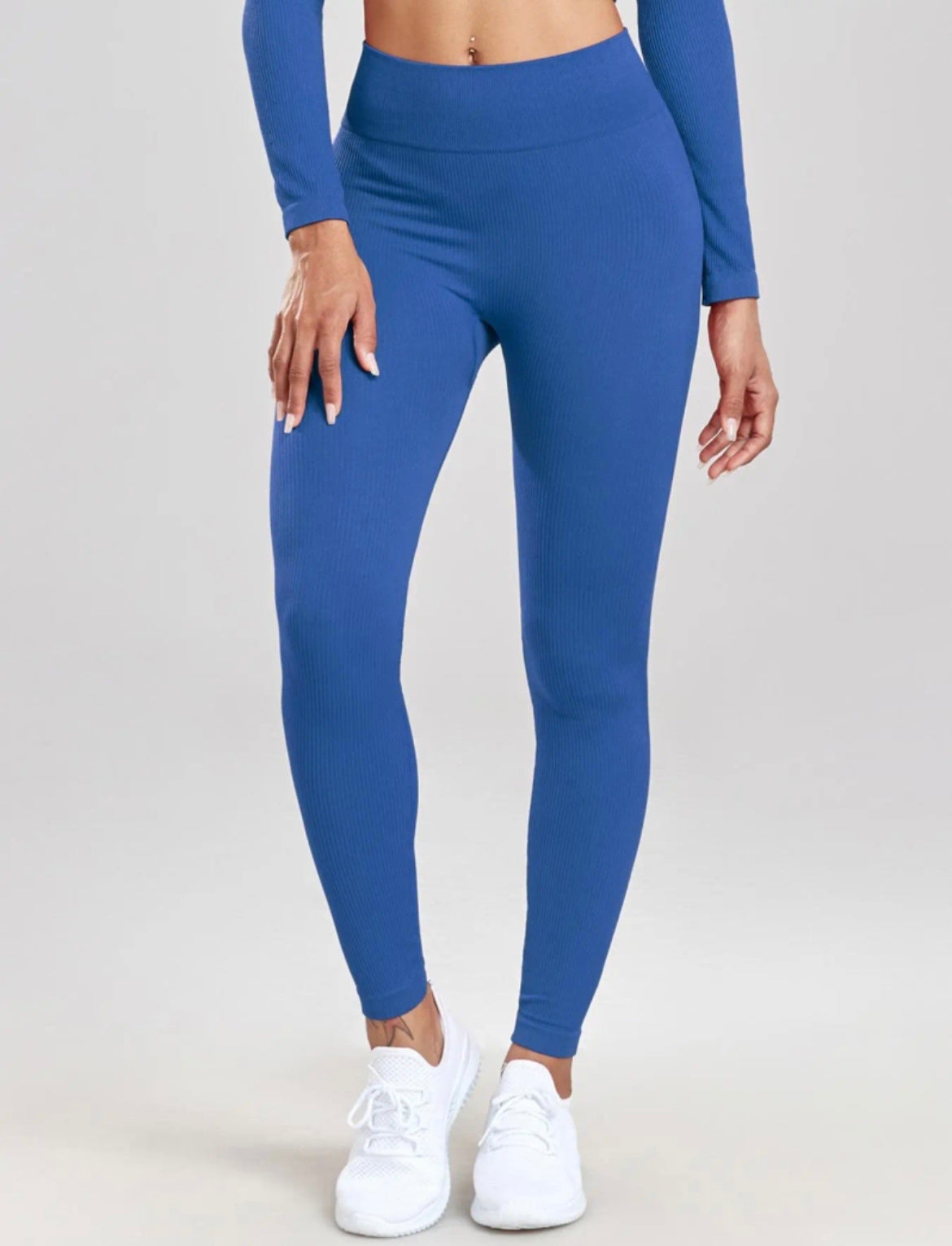 Blue sports wear 2 pcs set