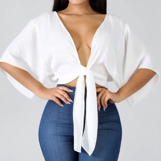 Ashley white top